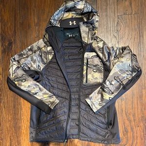 UnderArmour Men’s Camo Puff Coat - Large